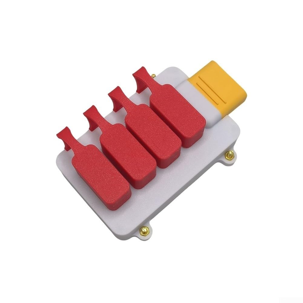 Interruptor de alimentación de terminal chapado en oro para modelos RC