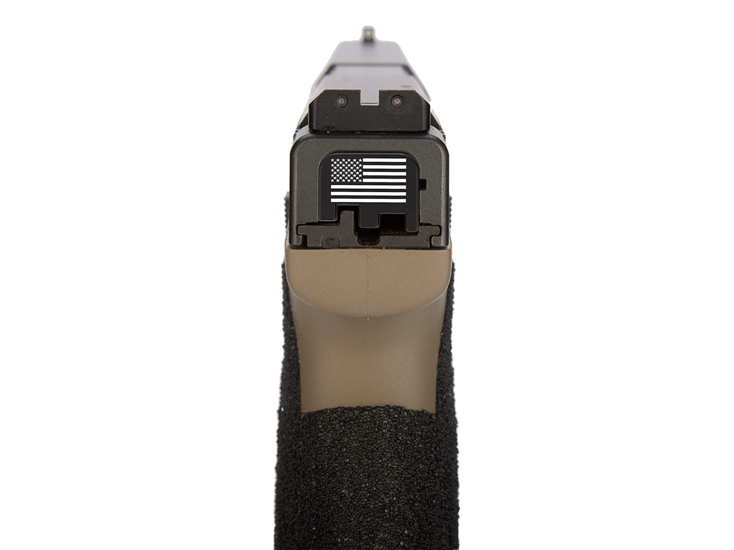 NDZ Performance Slide Cover Back Plate for CZ P10 Models P10 S, P10 SC, P10 C, & P10 F, Laser Engraved in Black - Plain