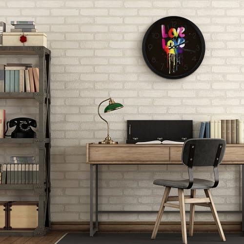 Horloge murale numérique moderne à piles pour lecture facile - 7