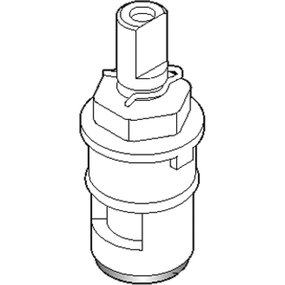 Moen 121551 Componente de Baño Estructural de Alta Resistencia Mecánica