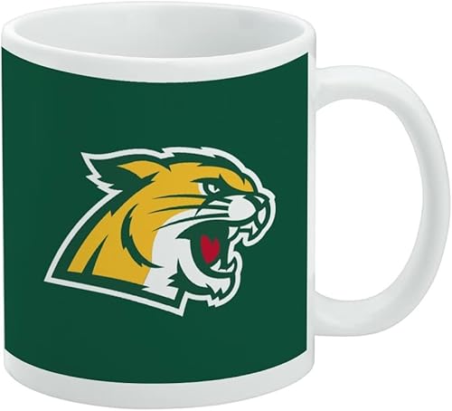 Vista 42 de Taza de cerámica con el logotipo principal de la Universidad de St. John, taza de regalo novedosa para café, té y bebidas calientes, 11oz, blanca
