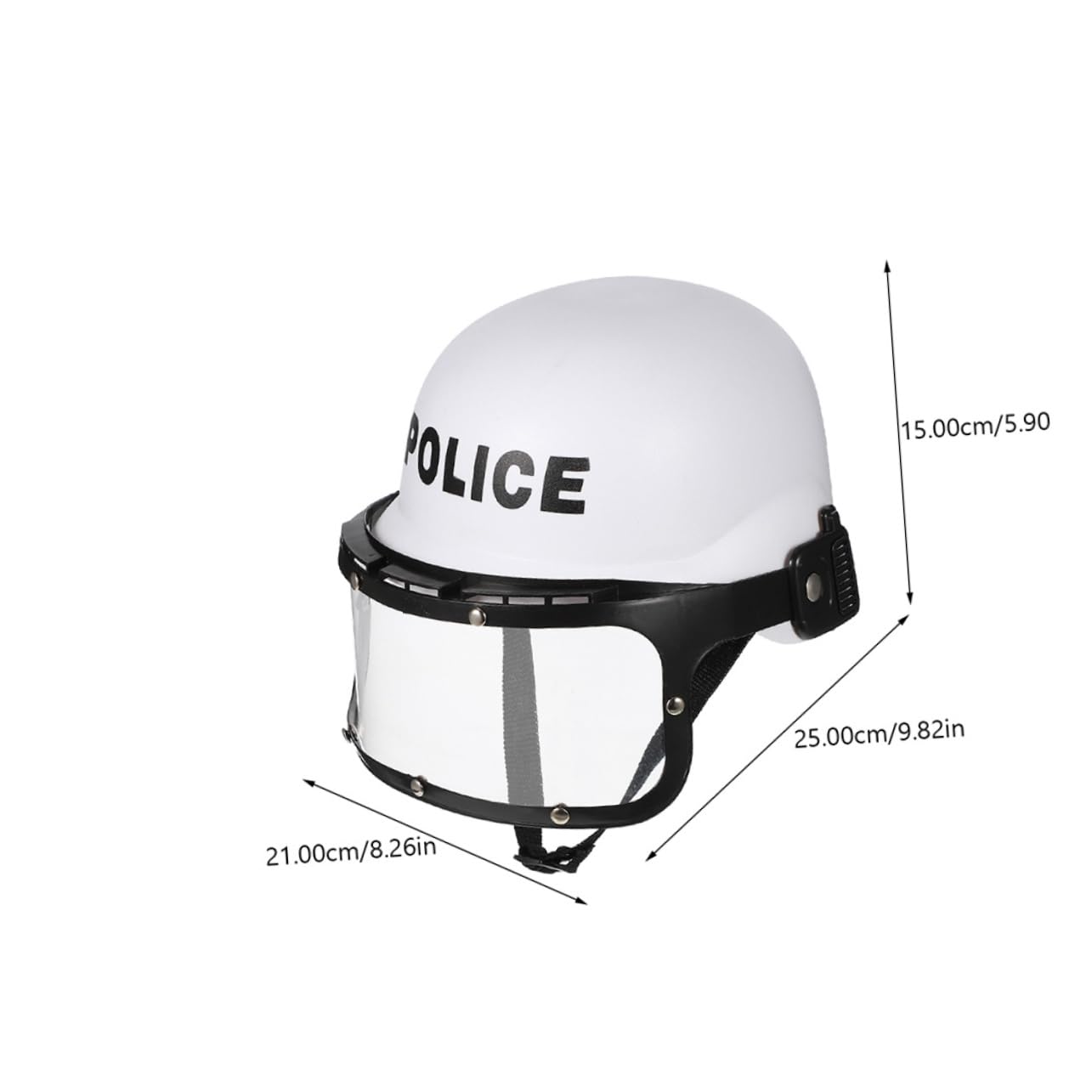 Abaodam 2pcs Lifelike Police Hat Party Props for Halloween Cosplay and Festival Celebrations Costume Accessory for Men and Friends