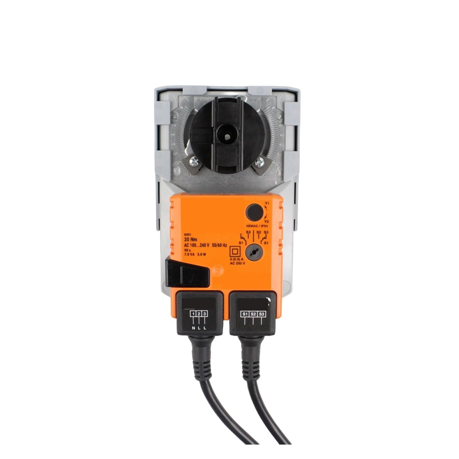 SR230A-S 20Nm AC100-240V Valve Actuator for Ventilation