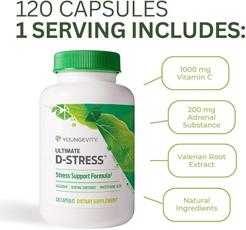 Youngevity SUPRALIFE D Stress - 120 Cápsulas