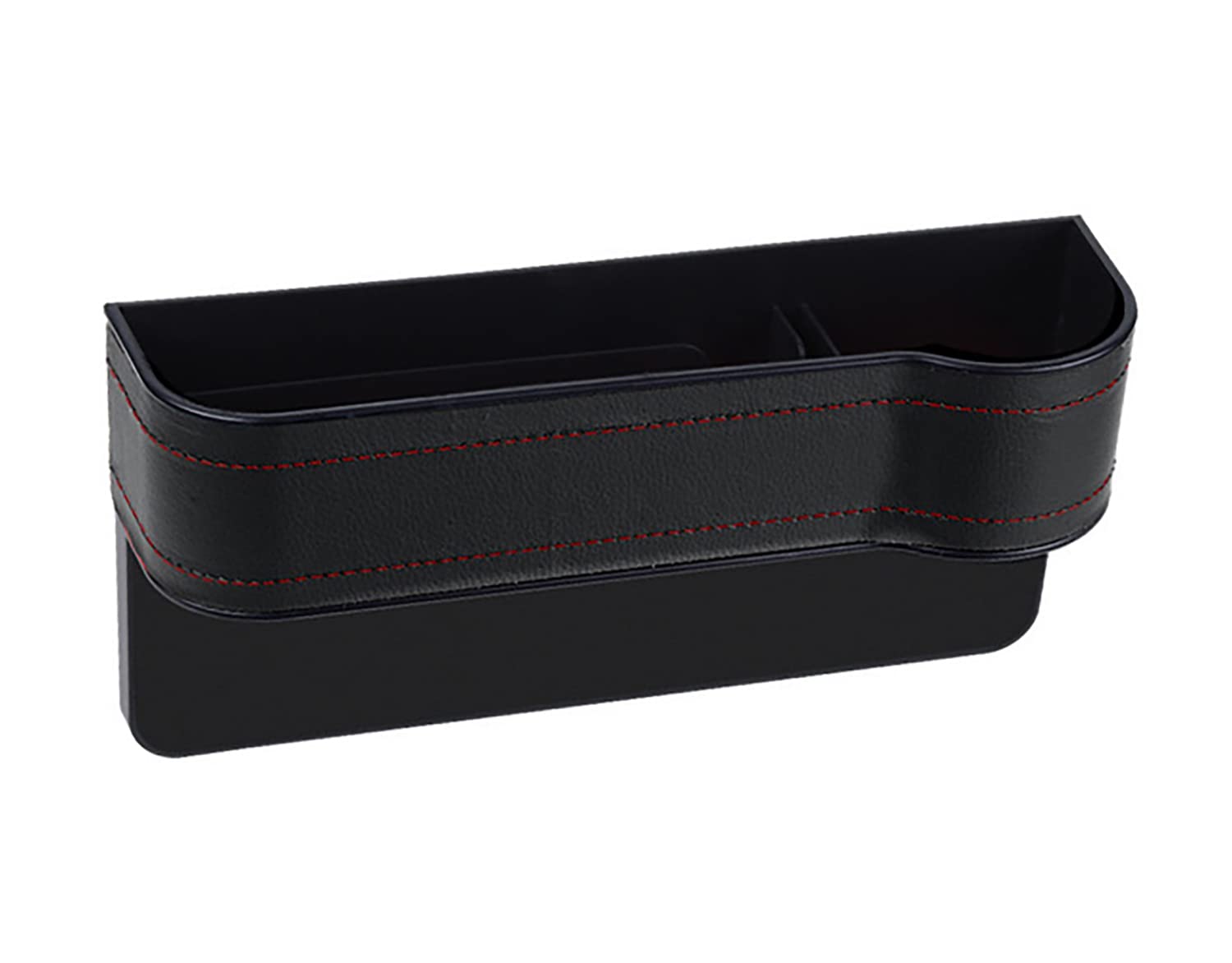 Midj Organizer do fotelika samochodowego do Cu-Pra Ateki/Born/Formentor/Leon/TCR/E-TCR, PU Leather Car Organizer do przestrzeni siedzenia | Akcesoria wewnętrzne, czarny prawy