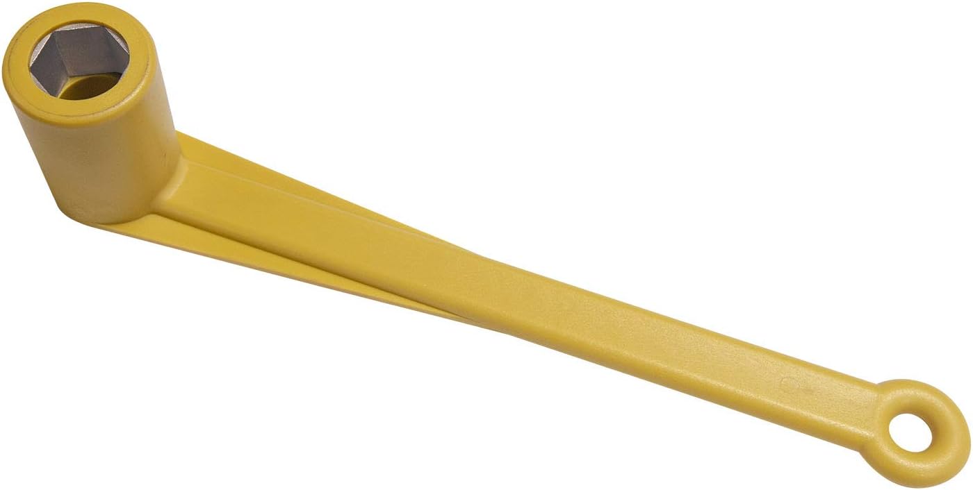 RITE-HITENEW AND IMPROVED, Light-Weight Propeller Wrench, bright color, easy to use and store, and very durable (Yellow)