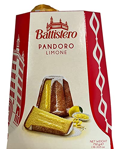 Battistero Pandoro Arricchito con Crema al Limone