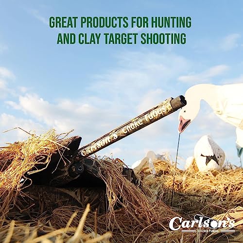 Carlson's Choke Tube Beretta Benelli Mobil 12 Gauge Cremator Non-Ported Waterfowl Choke Tubes, Long Range, Black #TOP2