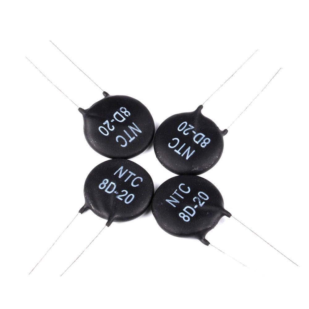 20 pièces NTC Thermistance Résistance NTC 8D-20 8D20 Résistance Thermique