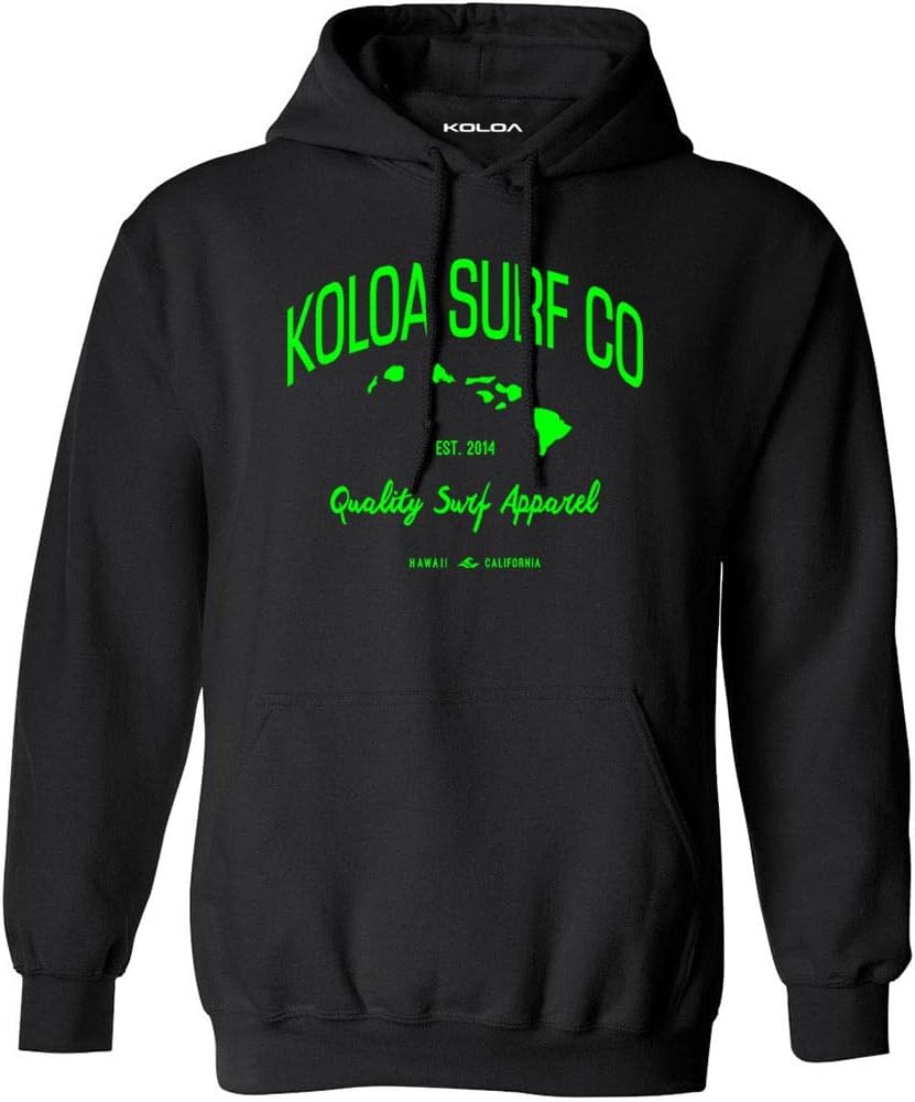 Joe's USA Koloa Co. Islands Logo Hoodies - Hooded Sweatshirts in Sizes S-5XL