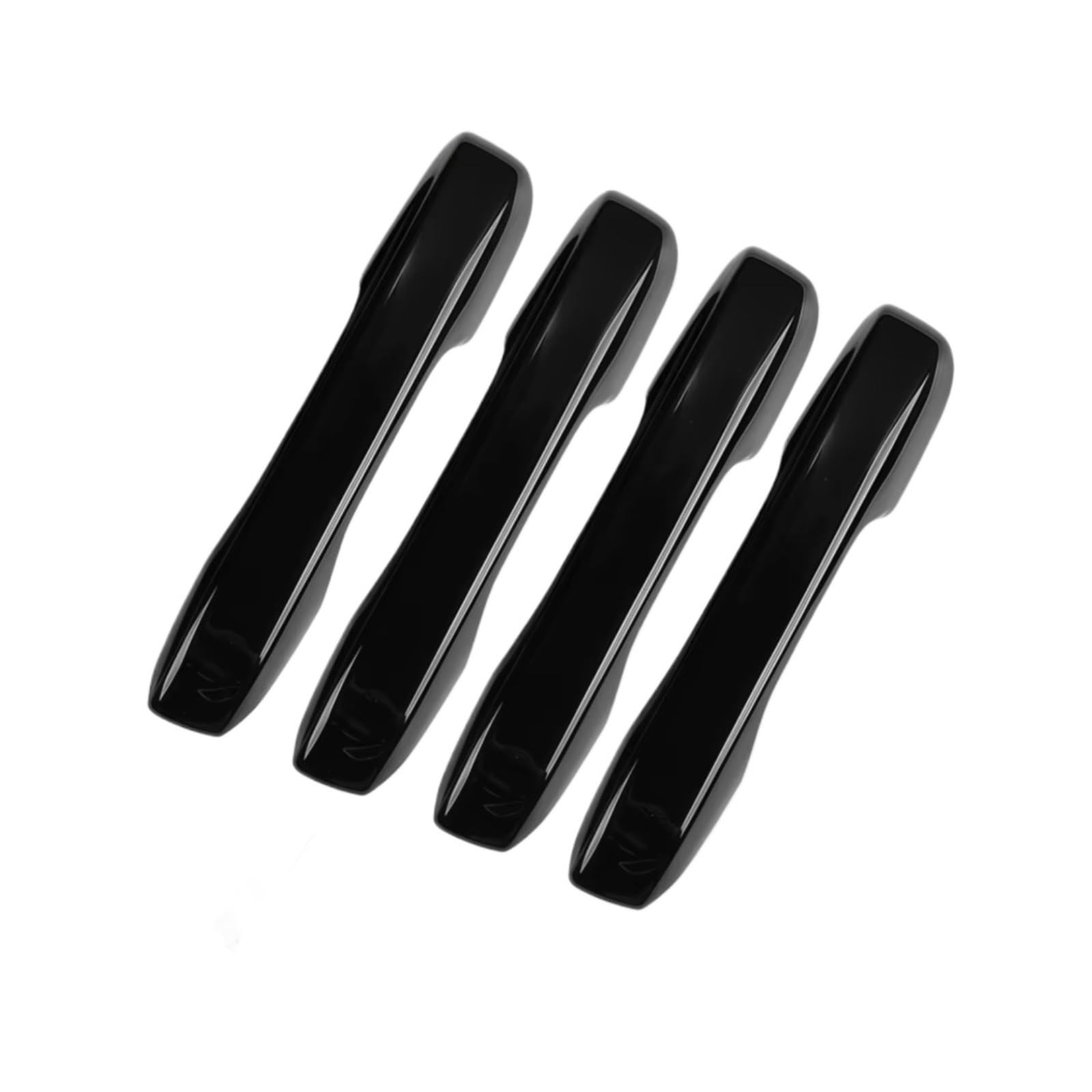 JJRFVBGT Door Handle Trim Compatible with Civic 2022 2023 2024 for Accord 2023 2024 ABS Black Accessories Car Exterior Door Handle Housing(Black)