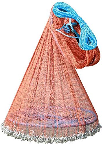 Grljd Fishing Equipment/Fishing Net Automatic Fishing Artifact, A Variety of Materials, A Variety (Size : Height 2.7m steel chain) (Size : Height 3.6m steel chain)