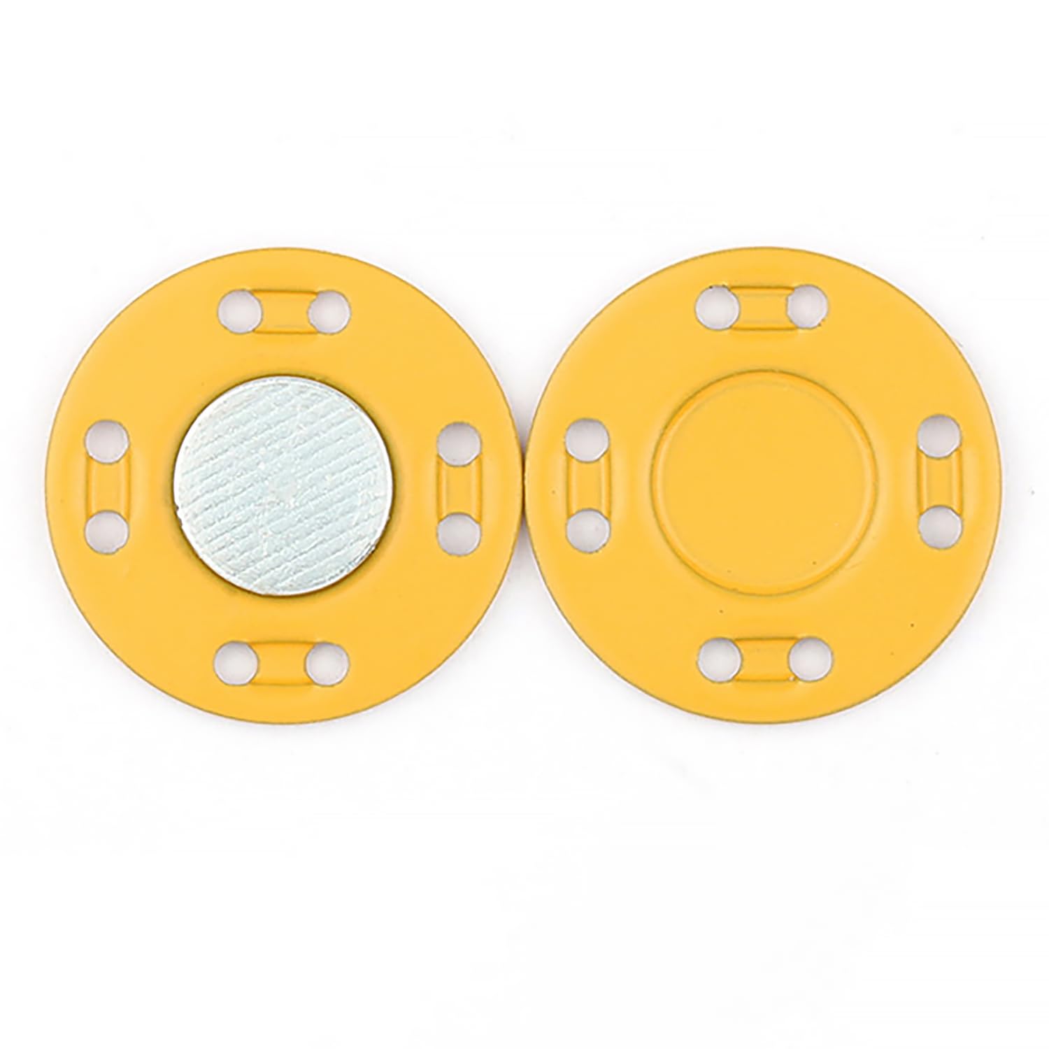 5 PCS/Set Magnet Buttons Sewing Supplies Magnetic Metal Buckle 5 Pairs Invisible Snap Buttons Fastener for Clothing Coat Handmade DIY Accessory