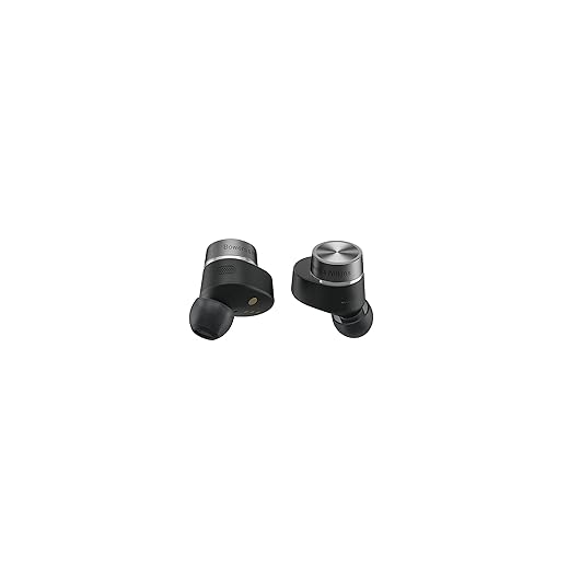 Bowers & Wilkins Pi7 S2 In-Ear True Wireless Earphones, Dual Hybrid Drivers, Qualcomm aptX Technology, Active Noise Cancellation, Works with Bowers and Wilkins App, Satin Black (2023 Model)