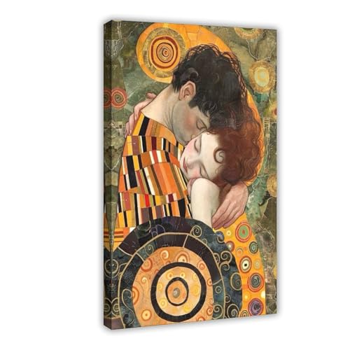 Poster sur toile Gustav Style 6 pour chambre 20x30 cm deco