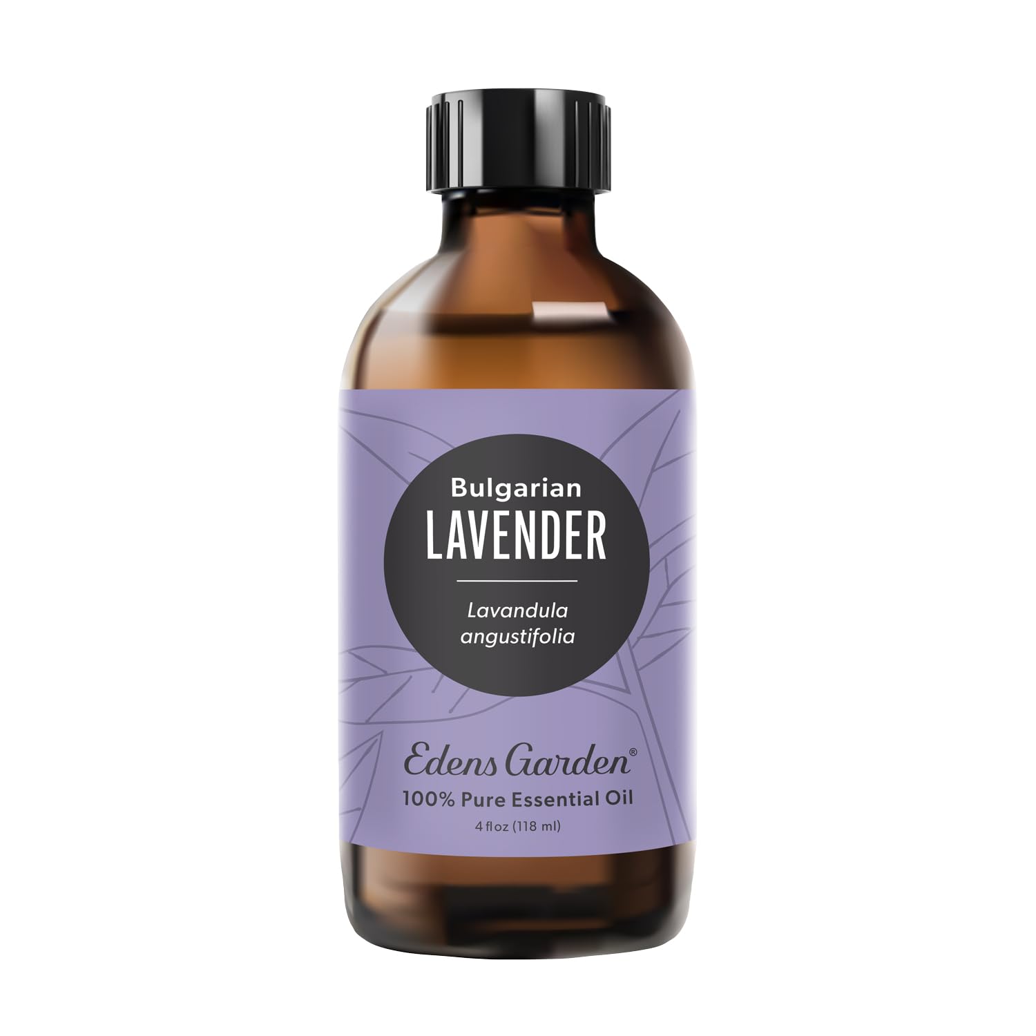 Edens Garden Lavender-Bulgarian Essential Oil- 100% Pure Premium Grade, Undiluted, Natural, Therapeutic, Aromatherapy, The Best for Diffuser, Skin, Humidifiers, Kid Safe 118 ml (4 fl oz)