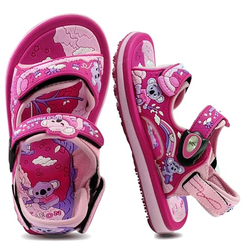 Image of Gold Pigeon Shoes Easy SNAP LOCK Outdoor Water Kids Toddler Sandals for Girls & Boys. Everyday, Vocation, Pool, Summer, Beach Essentials.