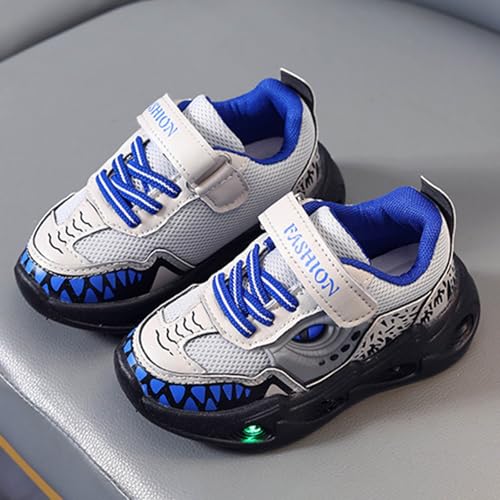 IWIHMIV Kids Sneakers Kids Tennis Shoes Light Up Toddler Slip On Shoes Girls and Boys Lightweight Running Athletic Sneakers Shoes4