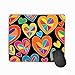 Produktbild Mouse Pad Love Inside line Style Abstract Darkness Easy Saw Heart Dreamy Rectangle Rubber Mousepad 11.81 X 9.84 Inch
