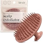 Kitsch Massager de scalp cheveux Croissance des cheveux, brosse de shampooing - Échasses & Massager de cheveux pour tous les types de cheveux & Exfoliateur de scalp (Terracotta)
