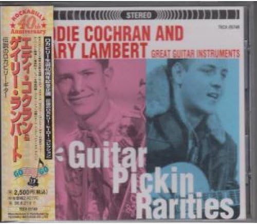 GARY LAMBERT (2) EDDIE COCHRAN - Guitar Pickin Rarities - Disque CD