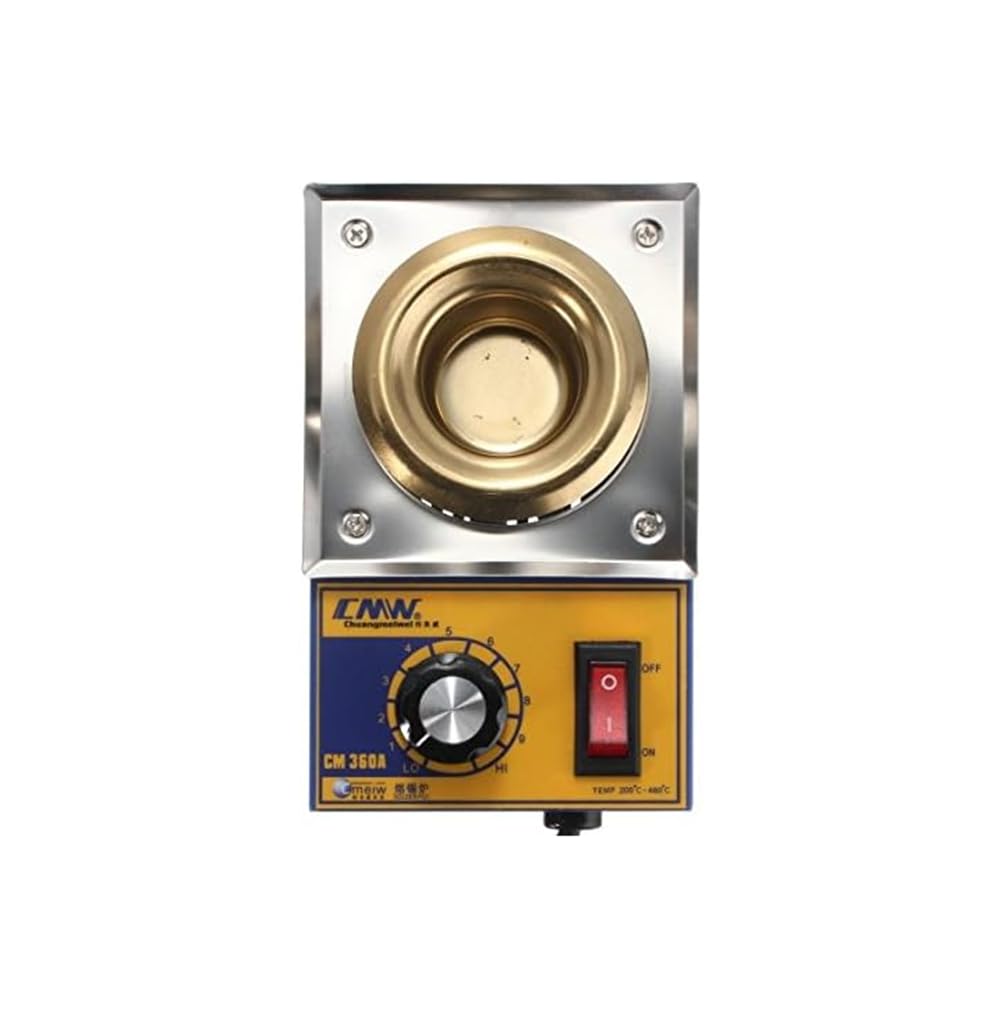 Placa de acero inoxidable 100W: evita componentes quemados entre 200-480 grados