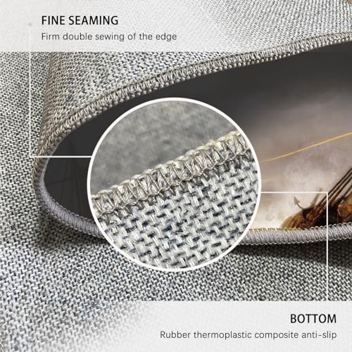 Tapis lavable en machine 160x230cm résistant aux taches de cuisine