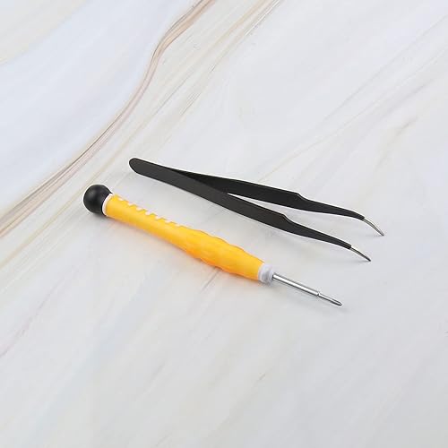 Miniatura 9 de Juego de destornilladores cruzados, herramientas de apertura, kits de reparación para controlador DualSense 5 PS5 con cepillo de limpieza Palanca