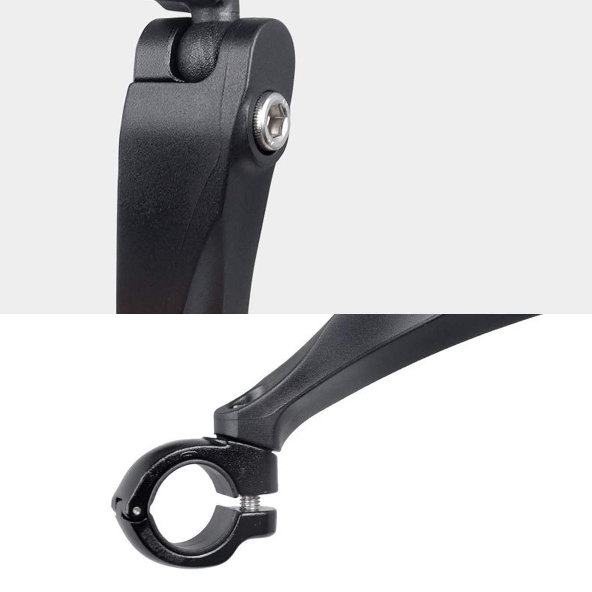 1PC Manubrio della bici della bicicletta Specchietto retrovisore Specchio di sicurezza posteriore per biciclette MTB Bike Electric Motorcycle (Color : Right)