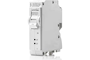 Leviton 20 Amp Single Pole Plug-On AFCI/GFCI Breaker