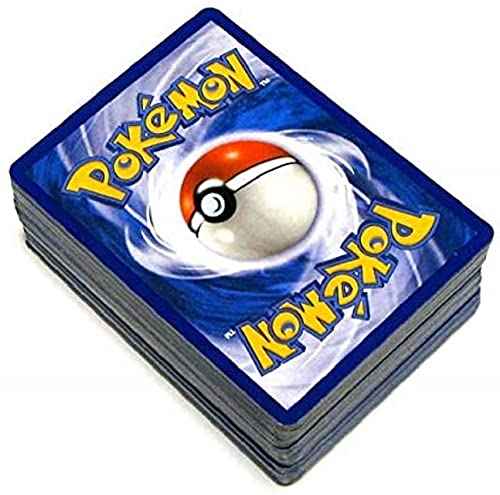 Paquete de 50 cartas de Pokemon al azar con 1 paquete de refuerzo sellado (sin sobresalir) Cover