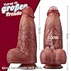 XXL Anal Dildo Dick Realistischer Klassischer Dildoschwanz für Frauen und Männer Sexspielzeug Riesig Penis Dildos mit konischer Eichel und Saugnapf 25x6.5cm sex toy #1