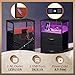 WLIVE Nightstand with Charging Station, 31.9