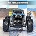 chxingfeng Blue RC Trucks Remote Control Car 1:14 Off Road Monster Truck,Metal Shell Crawler,2.4Ghz 20km/h High Speed All Terrain Hobby Truck