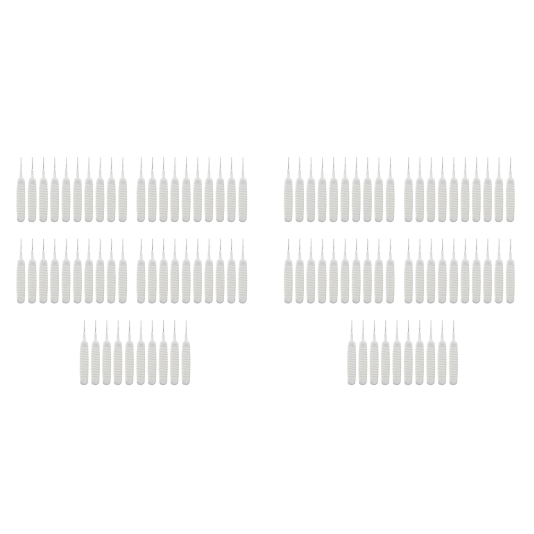 Hndhbfgrt 100Pcs Shower Cleaning Artifact Nozzle Cleaning and Dredging Needle Shower Head Cleaning Brush