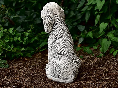 Large Cocker Spaniel Statue Springer Spaniel Memorial Stone Spaniel Figure Concrete Dog Statue Garden Decoration Custom Dog Figurine Spaniel Figure Stone Dog Sculpture Stone Garden Spaniel Yard Art #TOP6