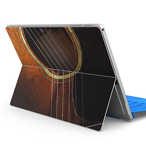 igsticker Surface pro7 (2019) pro6 pro2017 pro4 専用 スキンシール サーフェス ノートブック ノートパソコン カバー ケース フィルム ステッカー アクセサリー 保護 006329 写真・風景 写真 ギター