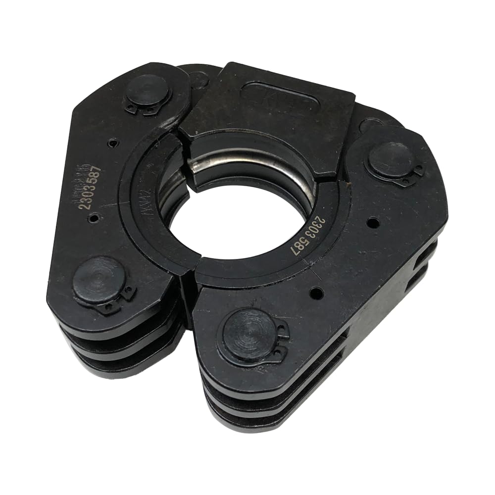 3S SuperSamaStore Mordaza de Presion Pinza para Prensadora Perfil TH Ø 50 mm Empalmes Multicapa