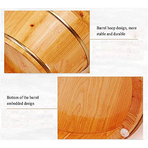 Spa de Pies Barril de Madera Maciza para Uso Hogar miniatura 5