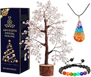 Crystals - Clear Quartz Crystal - Tree of Life - Quartz Crystal - Bonsai Trees - Crystal Tree - Stones and Crystals - Energy Healing - Money Tree Quartz Crystal - Gifts for Women