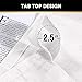 PrinceDeco Natural Linen Curtains Rich Soft Linen Curtains for Living Room Tab Top Window Treatments Panels Light Filtering Bedroom Curtains(Set of 2, 52
