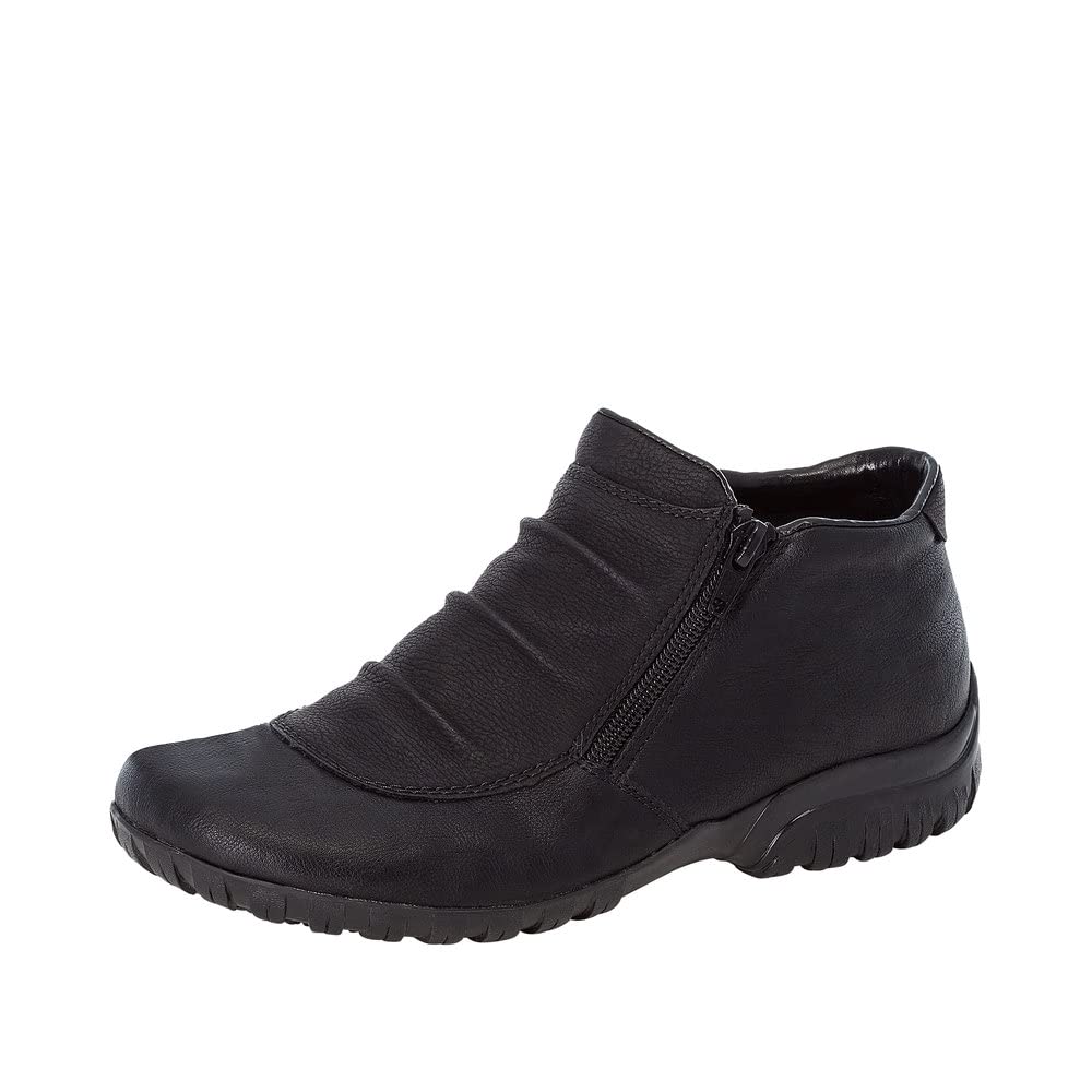 Rieker L4691, Women’s Ankle Boots, Black (Schwarz/Schwarz/01), 7.5 UK (41 EU)