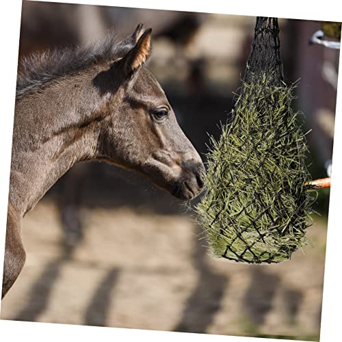 NOLITOY Saco De Malha De Feno Para Alimentação De Cavalos Saco De Malha Alimentador Saco De Feno De