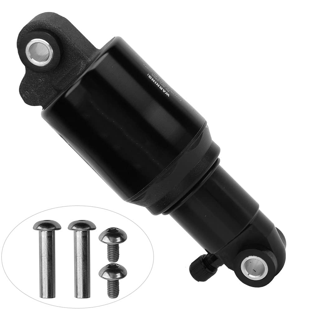 Ammortizzatore Posteriore Aria in Lega di Alluminio per Bici 125/150/165/190mm con Viti per MTB Road Bike