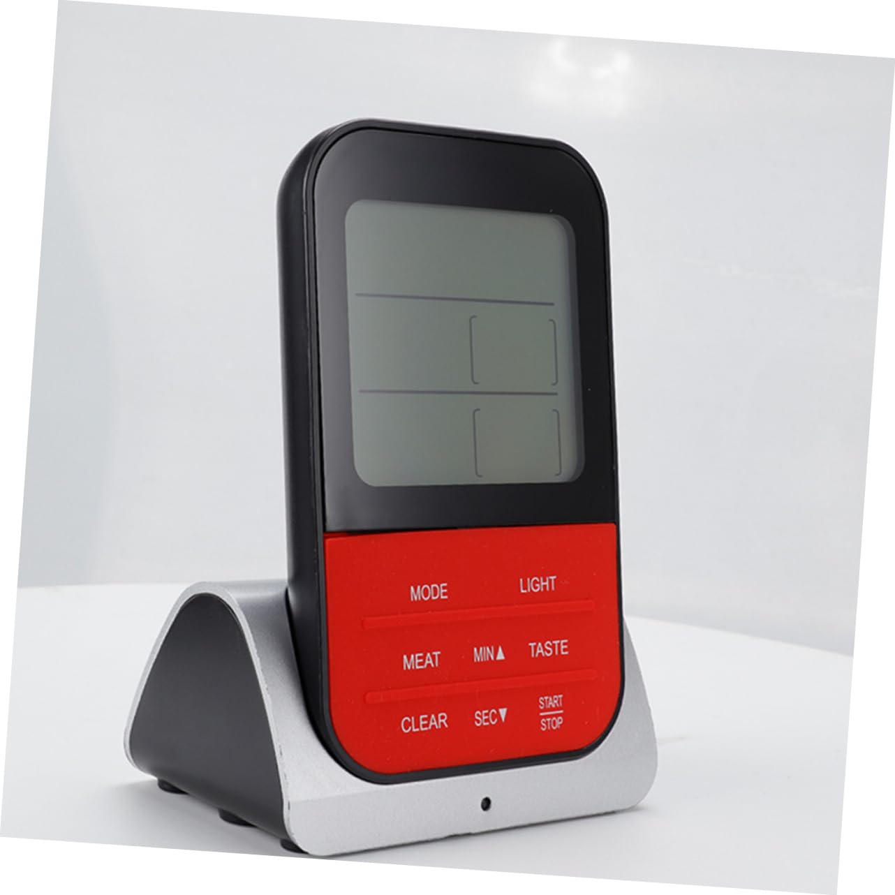COLLBATH Termómetro de Cocina Inalámbrico 2 Sondas para Carne de Vacuno y Ternera, Lcd Grados Celsius y Fahrenheit, Adecuado para Parrilla y Horno