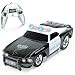 KidiRace Remote Control Police Car with Flashing Lights & Sounds - 2.4GHz RC Cop Car for Boys and Girls Ages 3+