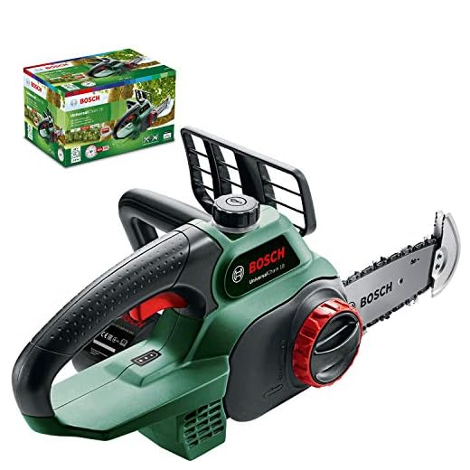 Motosega a Batteria Oleomac: ideale per il taglio di piccole superfici 9 Bosch Universalchain 18 Sega A Catena A Batteria, Nero Verde, 23.5 x 20 x 51 cm, 2.7 Kg