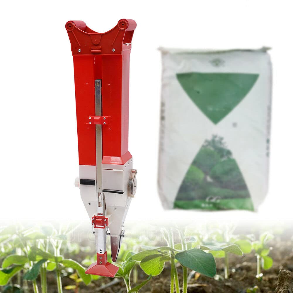 Máquina de plantación manual para jardín, tubo de plantación, dispositivo para plantar, plantar, semillero, verduras, herramienta de jardinería, hecha a mano (doble tubo)