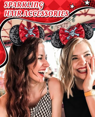 image for Reusitty Pirate Hat Pirate Accessories Women Pirate Costume Women Adul