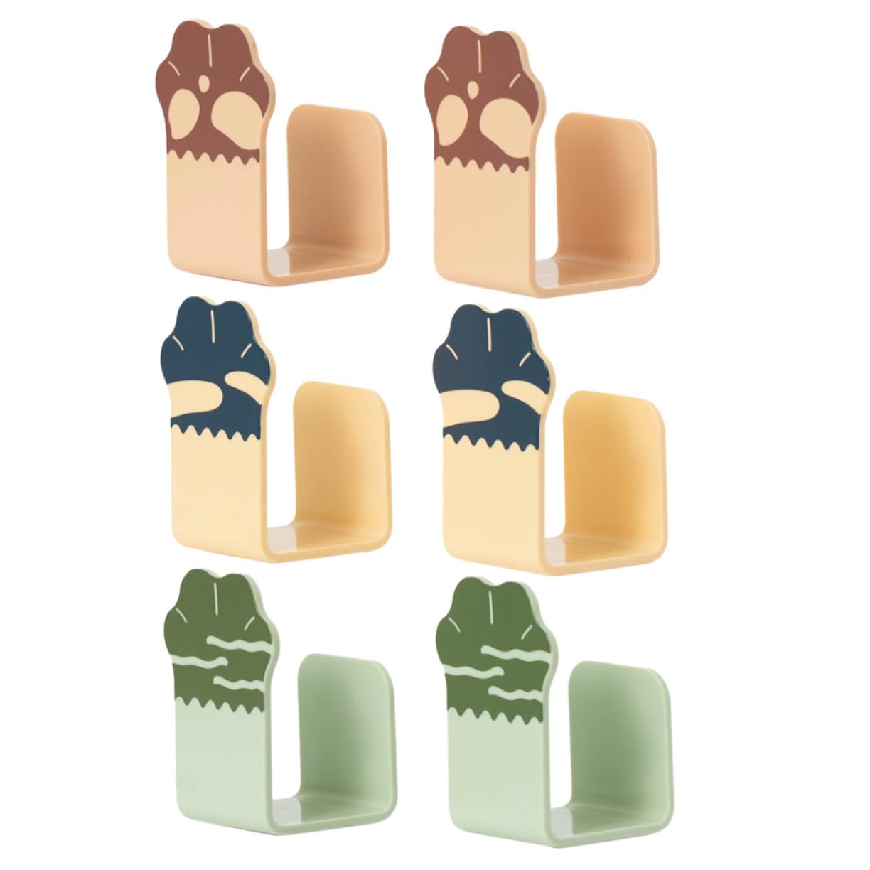 FUNOMOCYA 1Set Pot Lid Hooks Wall Mounted Storage Rack No Drill Adhesive Pot Lid Organizer for Efficient Management